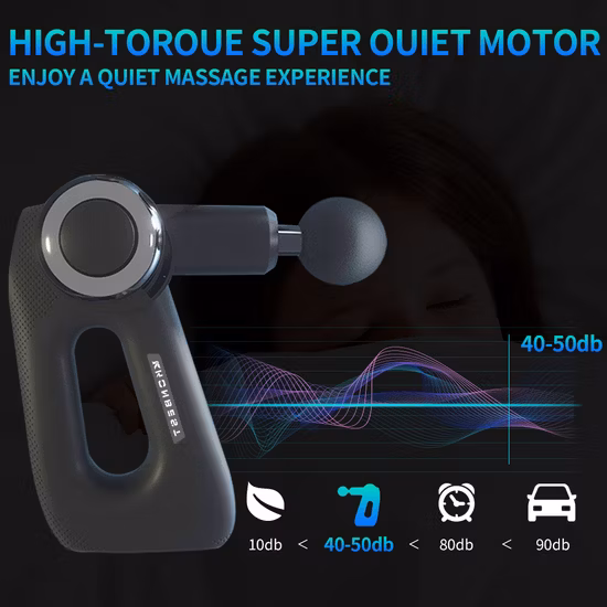 Arma portátil da massagem da mensagem do músculo aquecido frio quente da terapia dos esportes da vibração